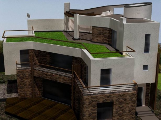 Будинки з плоским дахом, їх види і особливості облаштування